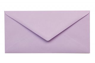 DIN lang Envelopes, Lavender
