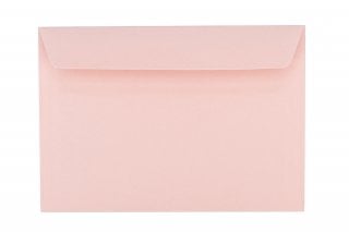 DIN C6 Self-Adhesive Envelopes, Pale Pink