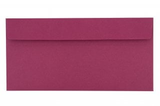 DIN Long self-adhesive envelopes, Raspberry