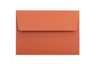 Envelopes DIN C6 self-adhesive, Terracotta