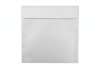 Square Envelopes 160x160 mm, Silver