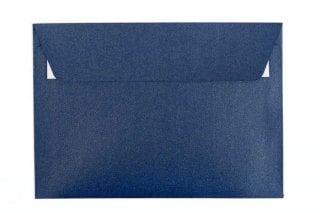 Envelopes DIN C6 self-adhesive, Pearl Dark Blue