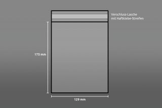 Protective sleeve for DIN C6