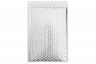 DIN C4 Padded Envelopes, Silver