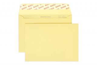 Elco DIN C6 Peel-and-Seal Envelopes, Light Chamois
