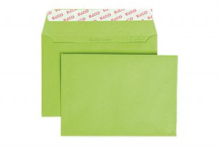 Elco DIN C6 Self-Adhesive Envelopes, Intense Green