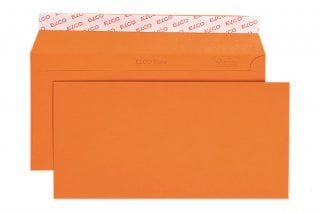 Elco DIN Long+ Self-Adhesive Envelopes, Orange