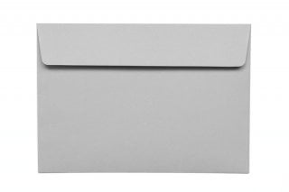 DIN C6 Self-Adhesive Envelopes, Light Grey